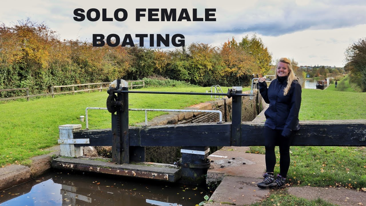 How am I going to do this?! FIRST TIME taking my NARROWBOAT through locks as a SOLO FEMALE.