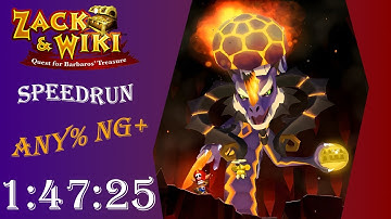 [CURRENT WR] Zack & Wiki Any% - New Game Plus Speedrun: 1:47:25