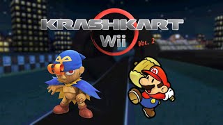 Mario Kart Wii - Krash Kart Wii Vol. 2 // All Retro Cups (150cc) Gameplay Walkthrough Part2 Longplay