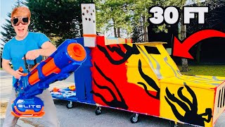 Building MEGA BOX FORT Transformer TRUCK !