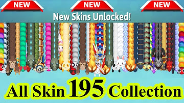 Snake.io 🐍 Count My All Skins #snakeio #snakegames #newskin #gameplay