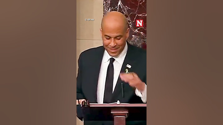 Cory Booker Breaks Record For Longest Senate Speech
