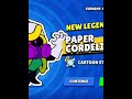 Paper cordelius 💀😱  #brawlstars
