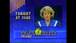 (February 20, 1990) WCPX-TV 6 CBS Orlando Commercials