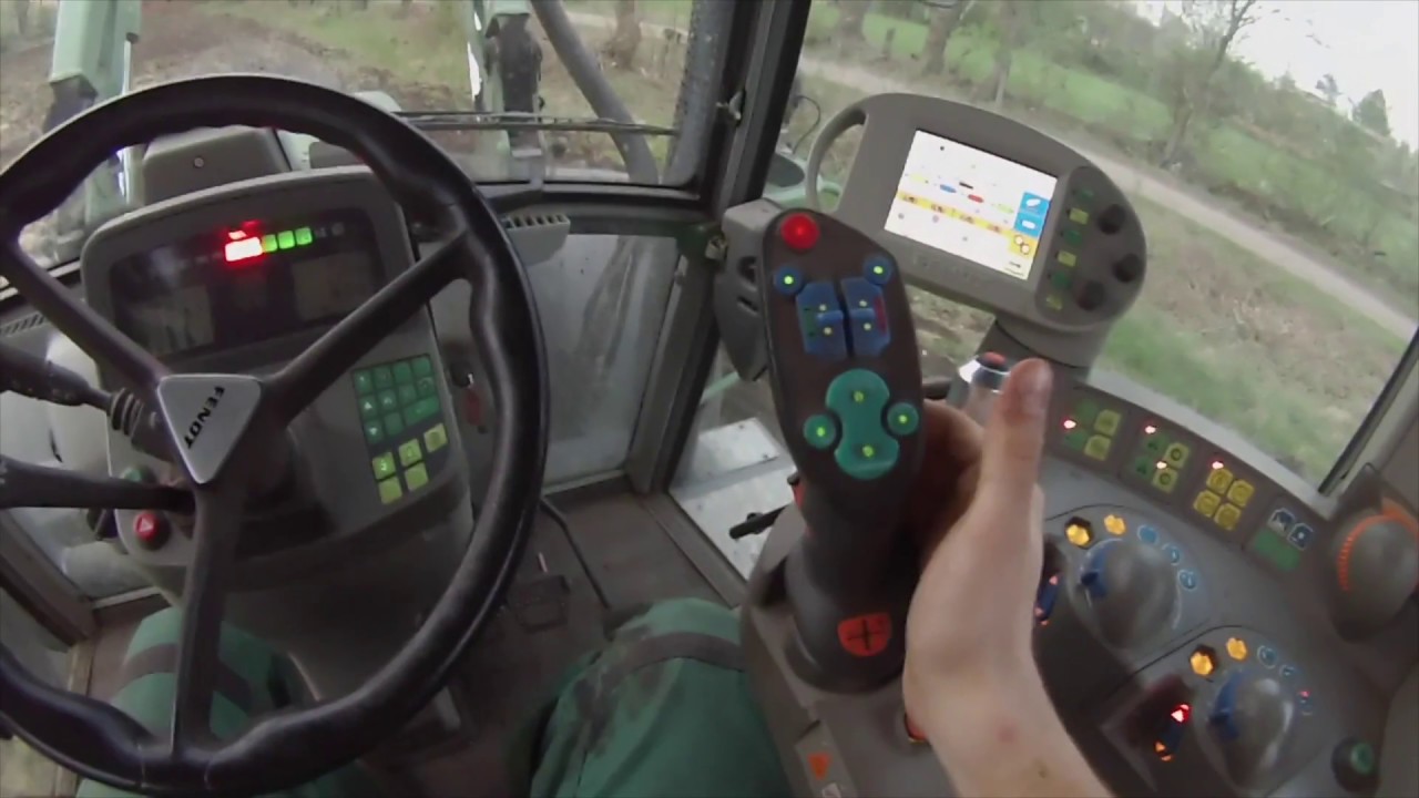 How to drive] Fendt Vario TMS 712 - YouTube