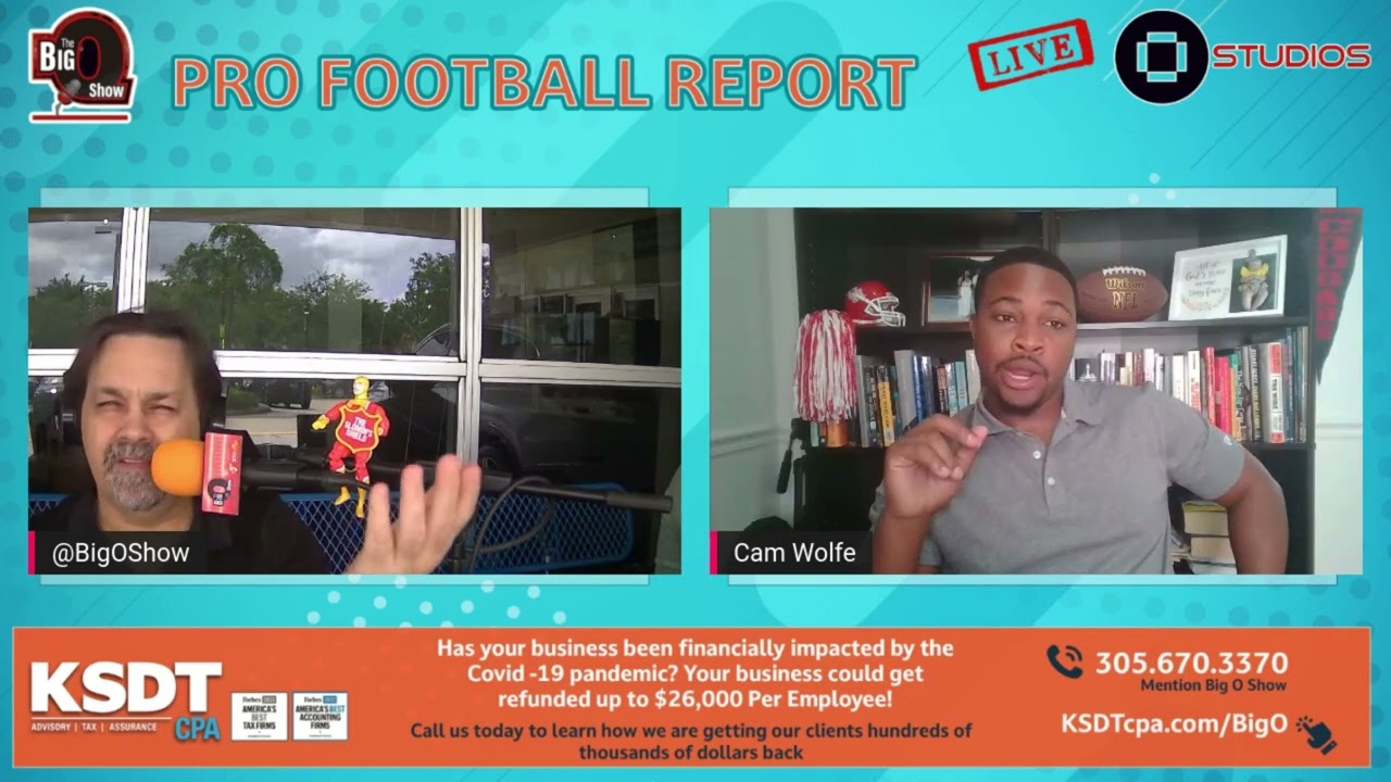 The KSDT Miami Dolphins and Pro Football Report w/ Cameron Wolfe 04 22 2022
