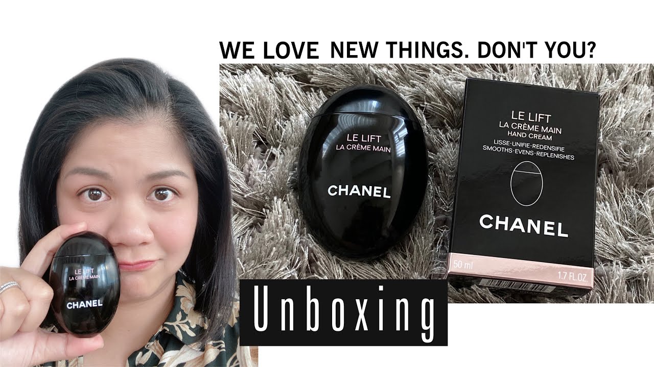 แกะกล่อง Chanel Le Lift La Creme Main Hand Cream รูปไข่น่ารัก ตัวช่วย
