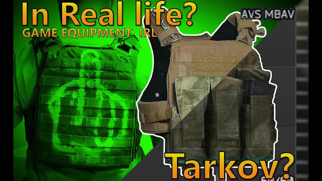 IRL Tarkov Crye AVS MBAV (Tagilla Edition)——Escape from tarkov in Real