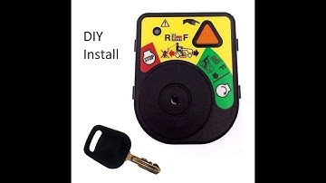 DIY Install Ignition Switch On MTD Troy-Bilt Rover Remington Yard Machines Columbia Murray Cub Cadet