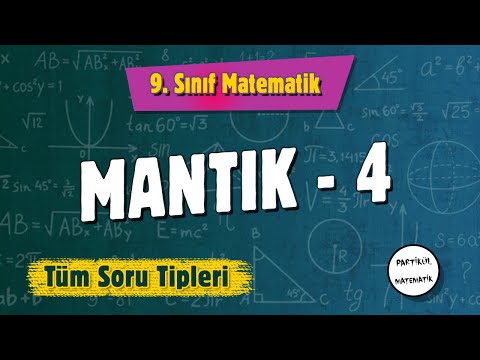 Mantık Tüm Soru Tipleri - Genel Tekrar | 9.Sınıf Matematik | 2024