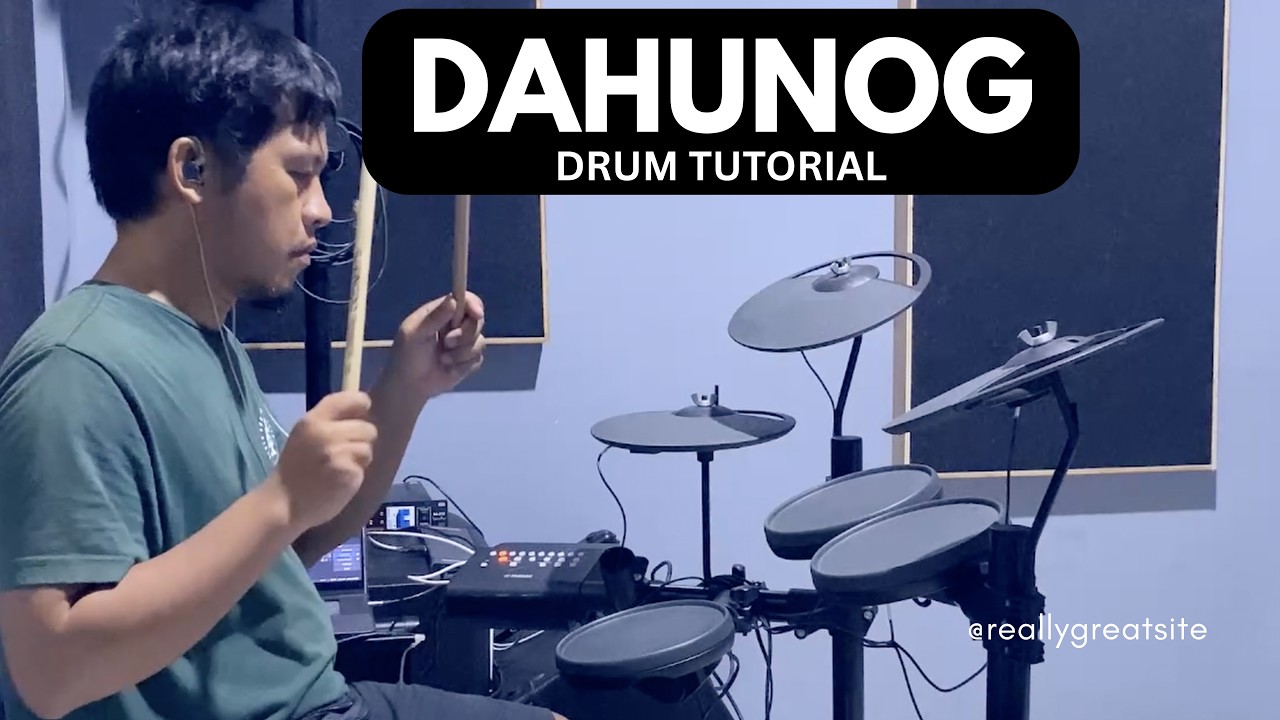 Dahunog drum tutorial verse 1 - by Influence Worship