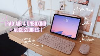 iPAD AIR 4 UNBOXING + ACCESSOIRES ! 💞