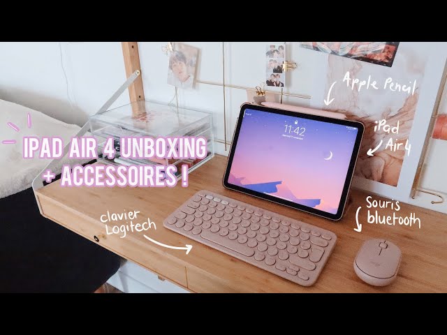 iPAD AIR 4 UNBOXING + ACCESSOIRES ! 💞 - YouTube