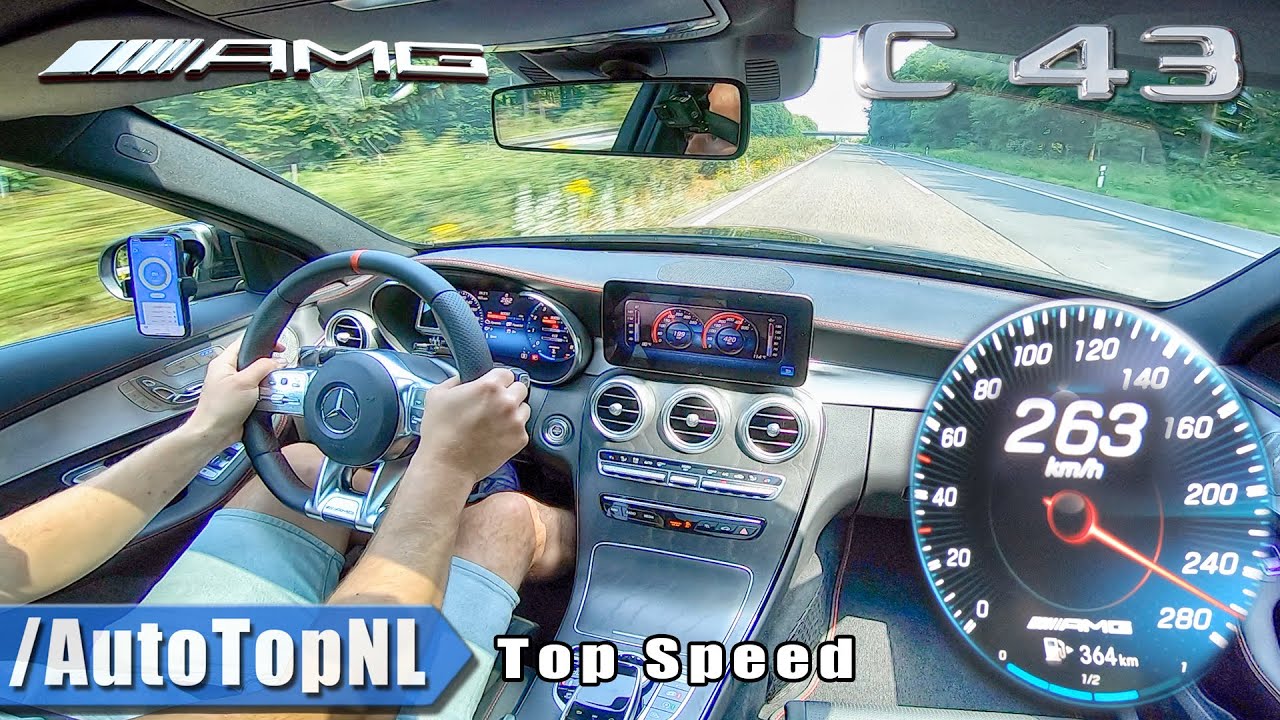 NEW Mercedes AMG C43 C Class TOP SPEED On AUTOBAHN By AutoTopNL YouTube NEW Mercedes AMG C43 C Class TOP SPEED On AUTOBAHN By AutoTopNL YouTube