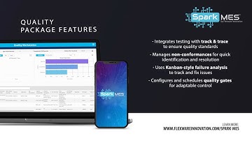 SparkMES Quality Package Overview by Flexware Innovation