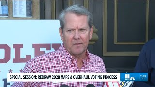 Special session called by Kemp in effort to redraw 2028 maps and overhaul voting process