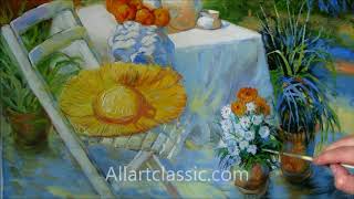 Original Oil Painting-Sunny Day