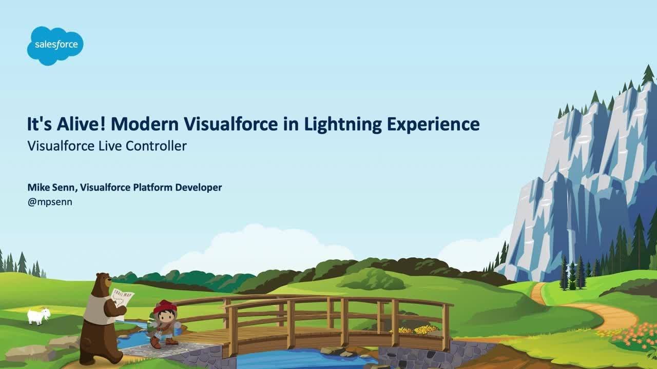 It's Alive! Modern Visualforce in Lightning Experience - YouTube
