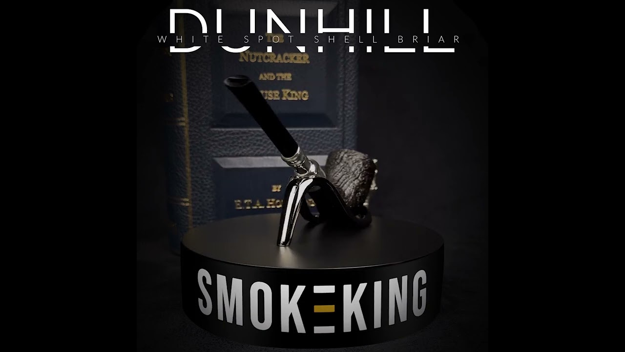 alfred dunhill white spot shell briar nutcracker 21 300 briar pipe VID 1080p repeat