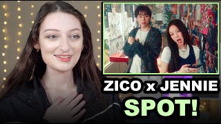 ZICO ft. JENNIE - SPOT! MV Reaction!!