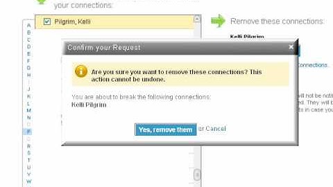LinkedIn Connections - Removing Connections From Your Network