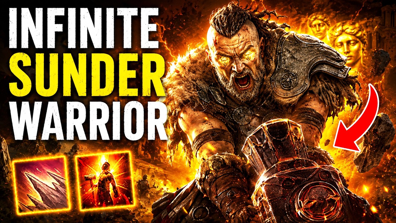 THIS SPAM SUNDER BUILD IS INSANELY OP IN 0.5! Path of Exile 2 Warrior Build 0.5 (NEW META)