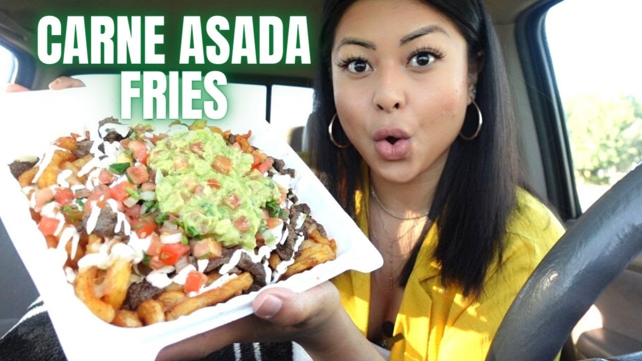 CARNE ASADA FRIES MUKBANG !! (Mukmas Day 8)