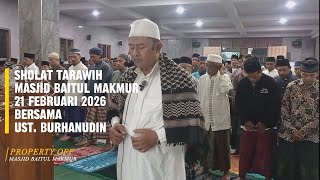 Syahdu! Sholat Tarawih Berjamaah di Masjid Baitul Makmur