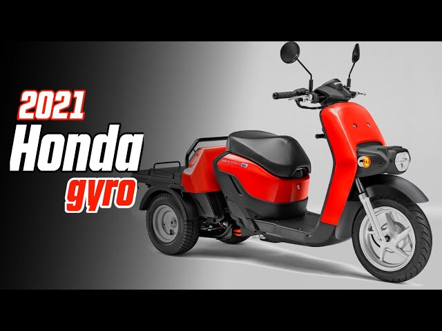 2021 Honda Gyro e: Electric Business Bike Japan | Review | Price