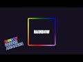 Rainbow Border Animation Html and Pure Css