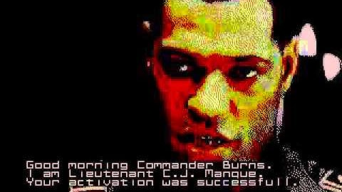 Interstellar - demo game on Atari ST - GFA Basic - Lunar Lander