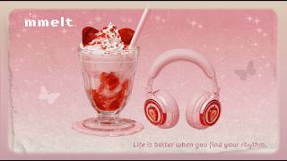 Aesthetic Berry Focus 🍓🥤 Find Your Flow | Soft Lo-fi Jazz for Deep Work. screenshot 5