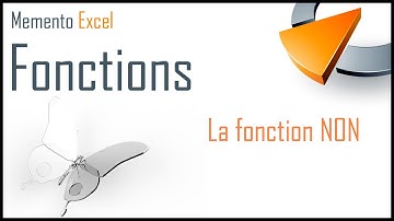 La fonction NON dans Excel - Formation Excel Marseille