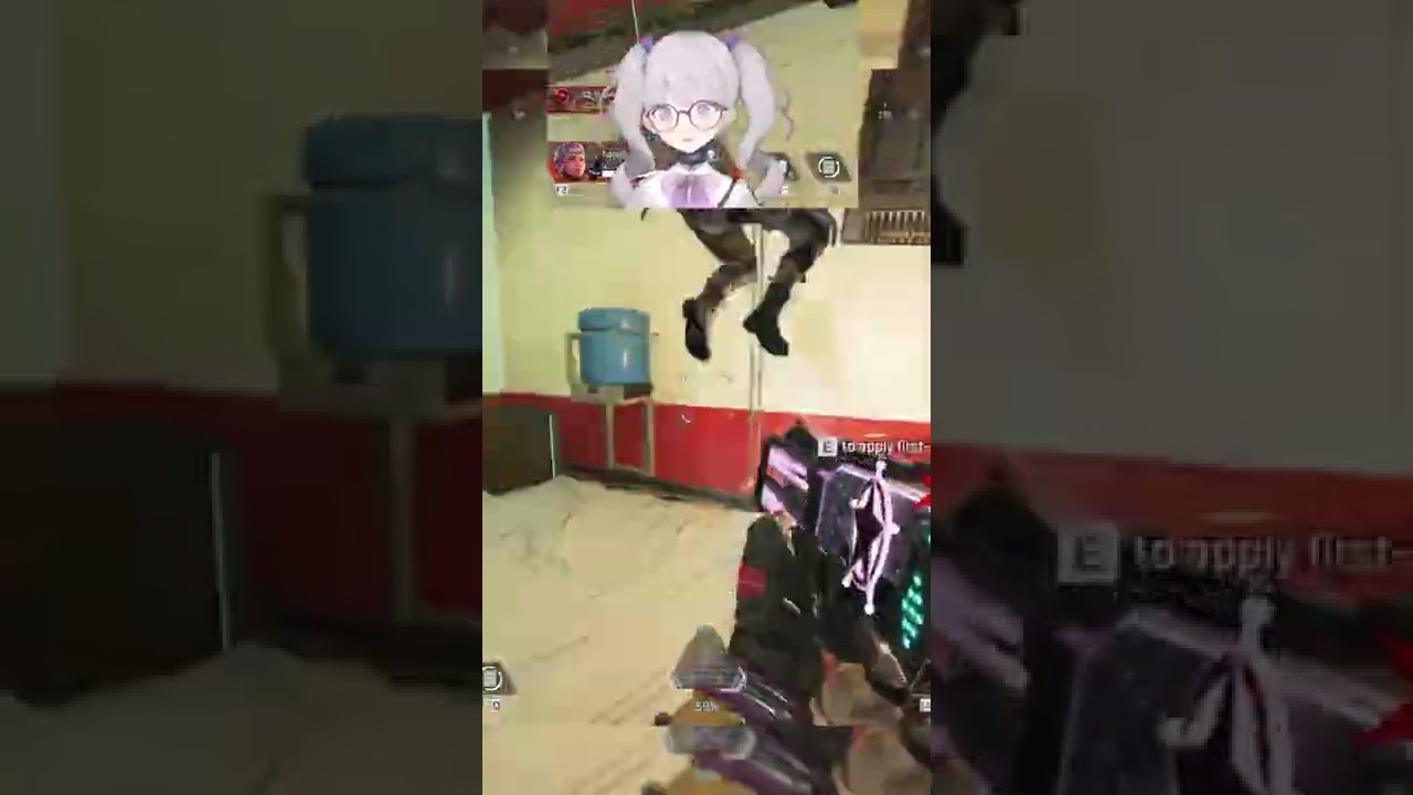Clutching up a 1v2 in Apex #shorts #vtuber #apexlegends