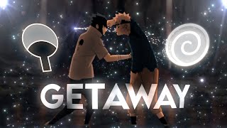 Getaway edit - Naruto vs Sasuke  | free project file