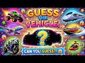 Can You Guess the Vehicle? 🚒 Fun Guessing Game for Kids | kids Fun educational video