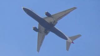 British Airways Boeing 777-236ER G-YMMT BA86 Descending over Clewer from YVR