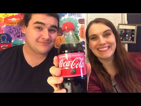 Mom and Son Try Raspberry Coke