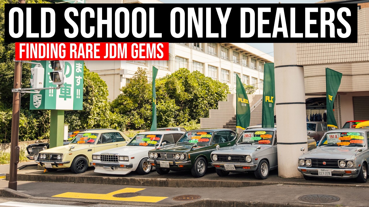 Japan's Rare Kyusha Car Dealerships