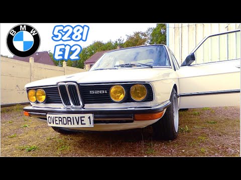 La BMW 528i E12 est une vraie voiture de gangsters