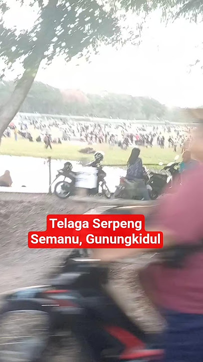 Viral Telaga Serpeng Semanu Gunungkidul #semanu #gunungkidul