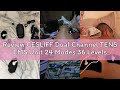 Review CESLIFF Dual Channel TENS EMS Unit 24 Modes 36 Levels, Upgraded Large Screen Intensity Muscle