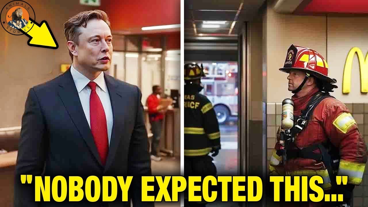 Elon Musk Surprises a Diner Full of First Responders What Happens