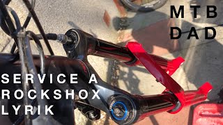 Can an MTB Novice Service a Rockshox Lyrik Fork?