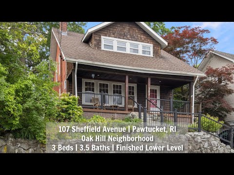 107 Sheffield Ave, Pawtucket, RI home video tour
