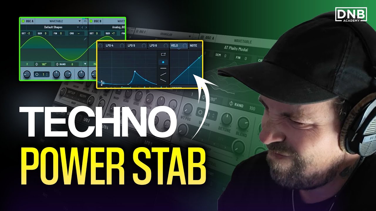 Создайте мощный стак для техно-драм-н-бейса в Serum 2.