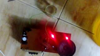 Water Level Alarm using 555 Timer