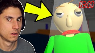 DON'T PLAY Baldi's Basics at 3AM! | Baldi's Basics