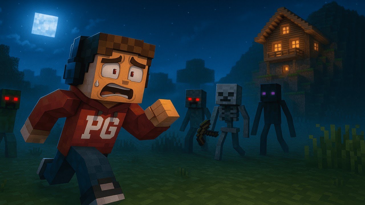 I Finally Built My DREAM HOUSE in Minecraft Survival Mode - YouTube