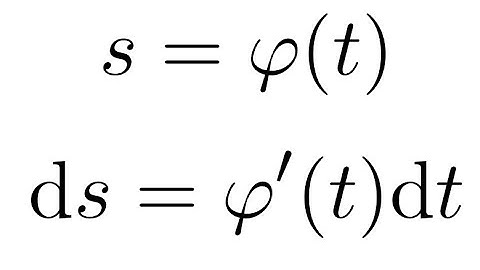Calcul de primitives 4 - Changement de variable
